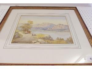 HAYES J,lake and mountain scene,Smiths of Newent Auctioneers GB 2017-07-21