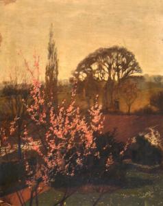 HAYLLAR Jessica 1858-1940,Apple Blosson in an extensive landscape,John Nicholson GB 2013-02-07