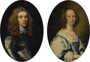 HAYLS John 1600-1679,PORTRAIT OF A NOBLEMAN AND A NOBLE LADY,1643,Sotheby's GB 2018-02-02
