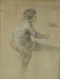 HAYMAN Francis 1708-1776,Study of a seated boy,Cheffins GB 2019-06-12