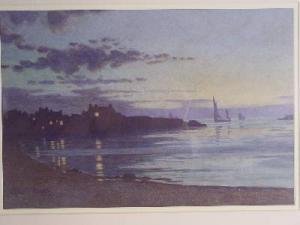 HAYNES ELSIE M 1906-1935,sunset scene,Rogers Jones & Co GB 2007-09-22