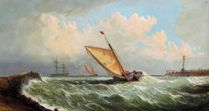HAYNES Frederick,Shipping off Dover,19th Century,Woolley & Wallis GB 2017-09-12