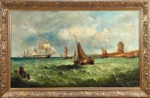 HAYNES Frederick,Shipping off the Dutch Coast,19th century,Reeman Dansie GB 2020-02-11