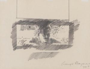 HAYNES George 1938,REAR VIEW PORTRAIT,1979,GFL Fine art AU 2024-03-10