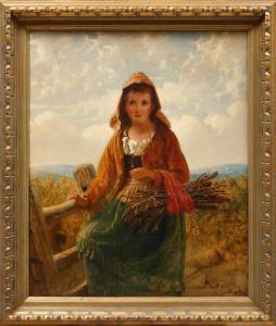 HAYNES WILLIAMS John 1836-1908,The Woodgatherer,Neal Auction Company US 2022-11-18