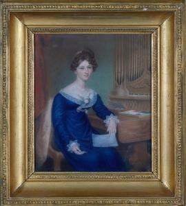 HAYTER Charles 1761-1835,PORTRAIT OF MRS. J. PARLBY,1817,Charlton Hall US 2024-04-05