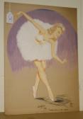 HAYTER L.G,Study of a Ballerina,1946,Tooveys Auction GB 2013-02-19