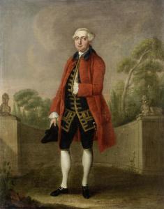 HAYTLEY Edward 1700-1780,Portrait of a gentleman, full-length, standing bef,Bonhams GB 2016-11-02