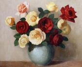 HAYWARD Alfred Frederick William 1856-1939,Roses in a vase,Bonhams GB 2009-11-24