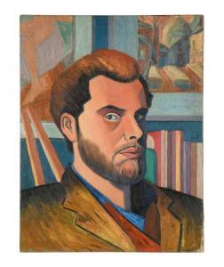 HEAD Robert William 1941,Self Portrait,Cheffins GB 2021-08-12