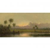 HEADE Martin Johnson 1819-1904,palm trees, florida,1896,Sotheby's GB 2003-12-03