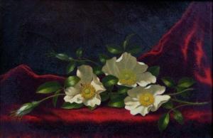 HEADE Martin Johnson 1819-1904,Still Life with Cherokee Roses,Skinner US 2005-11-18