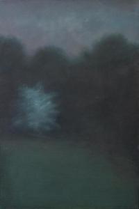 HEADLAM Kristen 1953,Nocturne (tree in dark),1991,Mossgreen AU 2012-11-21