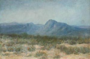 HEALY Francis D 1862,Arizona Desert Landscape,Weschler's US 2004-04-24
