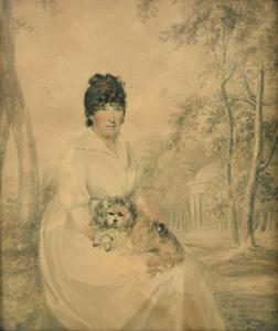 HEAPHY Thomas 1775-1835,Lady Lavington, wife of Sir Ralph Payne, seated in,1802,Tennant's 2022-04-23