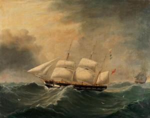 HEARD Joseph 1799-1859,The Canadian barque Victress in two positions,Bonhams GB 2020-11-11