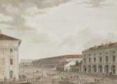HEARN Joseph 1787-1790,gostinoy dvor, ou les boutiques public la perspect,Sotheby's GB 2004-06-08