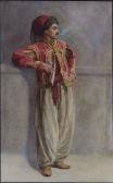 HEATH Margaret A 1800-1900,Full-length portrait of a Turkish man in national ,Bonhams GB 2008-03-04