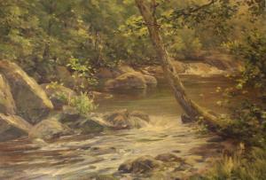 HEATH margareth a 1886-1914,Wooded River scene,David Duggleby Limited GB 2016-04-30