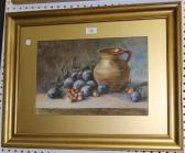 HEBBLETHWAITE Phyllis,Still Life Studies of Fruit,1928,Tooveys Auction GB 2016-12-30