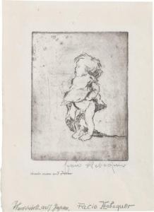 HEBEQUER GUILLERMO FACIO 1889-1935,Kleines Kind mit Kleidchen,1920,Galerie Bassenge DE 2020-11-26