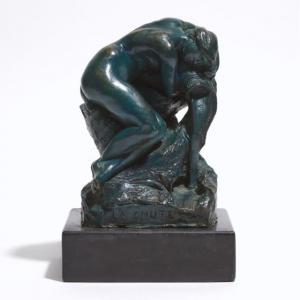 HEBERT Louis Philippe 1850-1917,LA CHUTE,1902,Waddington's CA 2021-06-03