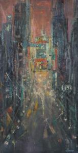 HECHT Zoltan 1890-1968,City at Night,Ripley Auctions US 2023-04-29