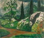 HECKEL Erich 1883-1970,Park von Dilborn II.,1914,Karl & Faber DE 2007-11-29