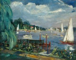 HECKENDORF Franz 1888-1962,Partie am Wannsee,1928,Villa Grisebach DE 2021-06-11