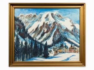HECKENDORF Franz 1888-1962,Snowy Mountains,1939,Auctionata DE 2016-10-17