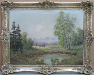 HECKER Jakob 1900-1900,Moorlandschaft,Scheublein Art & Auktionen DE 2018-01-26