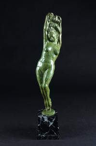 HECQ Angelo 1901-1991,sculpteur architecte, élève de V. Rousseau,Galerie Moderne BE 2022-02-21