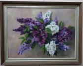 HEDFIELD JOAN,Still life of lilac flowers,Bellmans Fine Art Auctioneers GB 2016-10-11