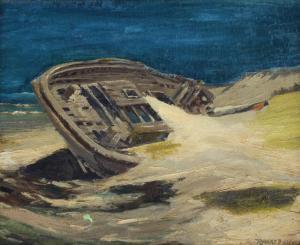 HEDGES Robert D 1878,Remnants of an Old Sailboat,1935,Burchard US 2016-11-13
