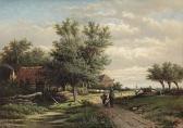 HEEREBAART Georgius 1829-1915,A peasant family on a path,Christie's GB 2014-05-13
