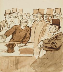 HEIDBRINCK Oswald 1860-1914,In Court,Rosebery's GB 2022-11-16