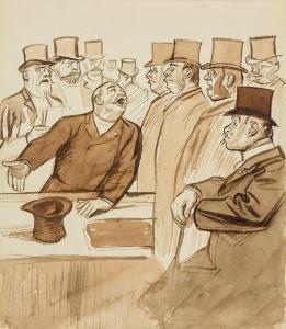 HEIDBRINCK Oswald 1860-1914,In Court,Rosebery's GB 2022-12-14