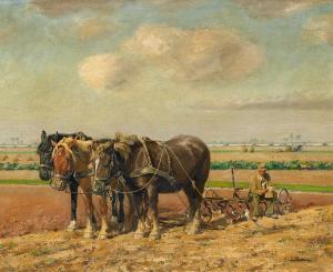 HEIDKAMP Leo 1800-1900,Mittags auf dem Feld,Van Ham DE 2012-10-24