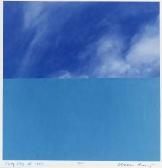 HEILIGER Wilhelm 1944,"Turquoise sky". 1984,1984,Neumeister DE 2007-11-15