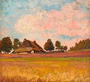 HEILMANN Karl 1881-1935,Farmhouse in the summery Black Forest,Kaupp DE 2020-11-21