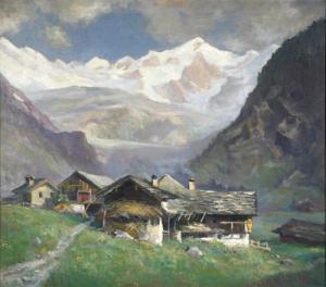 HEIN Bruno,Bergbauernhof in den Alpen,20th century,DAWO Auktionen DE 2010-07-14