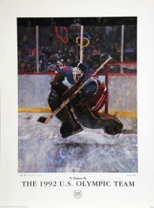 HEINDEL Robert 1938-2005,Hockey - U.S. Olympic Team,1992,Ro Gallery US 2012-06-27