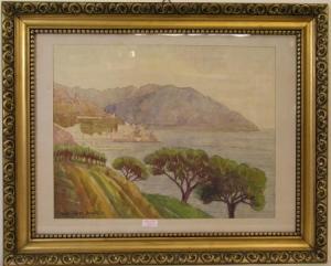 HEINE Georg 1877-1952,Küste von Amalfi,Johann Sebok DE 2007-05-12