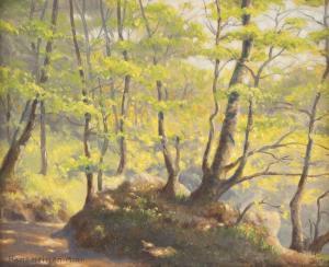 HEINEN Hans 1860-1943,Sunny forest,Hargesheimer Kunstauktionen DE 2022-09-07