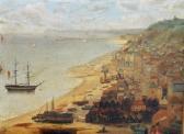 HEINRICH G 1800-1900,Hastings from the East Cliff,Gilding's GB 2013-04-23