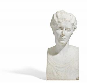 HEINRICH JOBST 1874-1943,Bust of a Lady,1917,Van Ham DE 2017-11-17