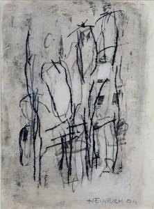 HEINRICH Walter 1927-2008,Ohne Titel - abstrakte Komposition,Reiner Dannenberg DE 2017-12-01