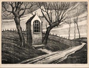 HEINRICHS Camille 1892-1934,Vieille chapelle,Kapandji Morhange FR 2021-03-20