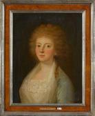 HEINSIUS Johann Ernst, Julius 1740-1812,Portrait de femme,VanDerKindere BE 2018-04-24