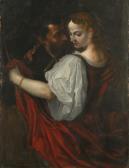 HEINTZ Josef I 1564-1609,DANCING COUPLE WITH A VIOLA DA GAMBA,Sotheby's GB 2015-12-10